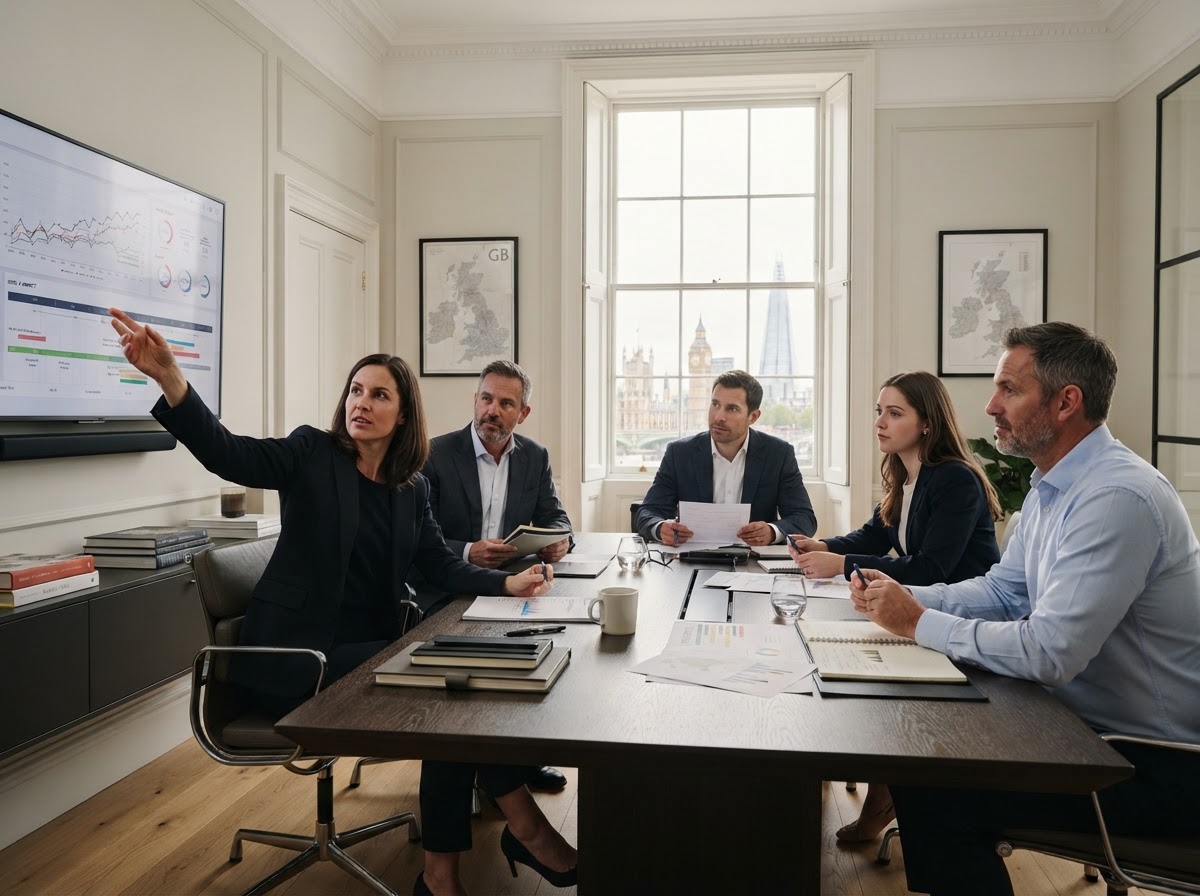 Aristovie data review session illustrating liquidity management between client contracts